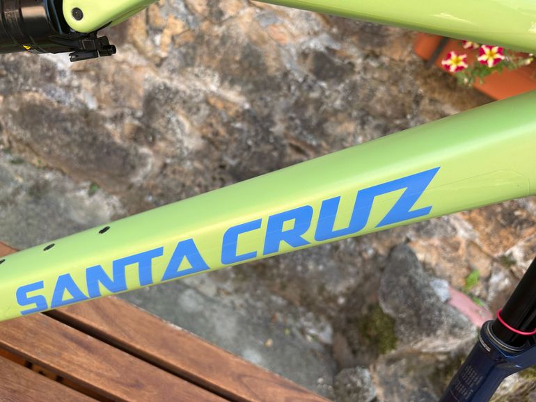 Used Santa Cruz BLUR Frame / Carbon CC 2024 Frameset 2024 Mountainbike, Green, 29 — image 25 of 31