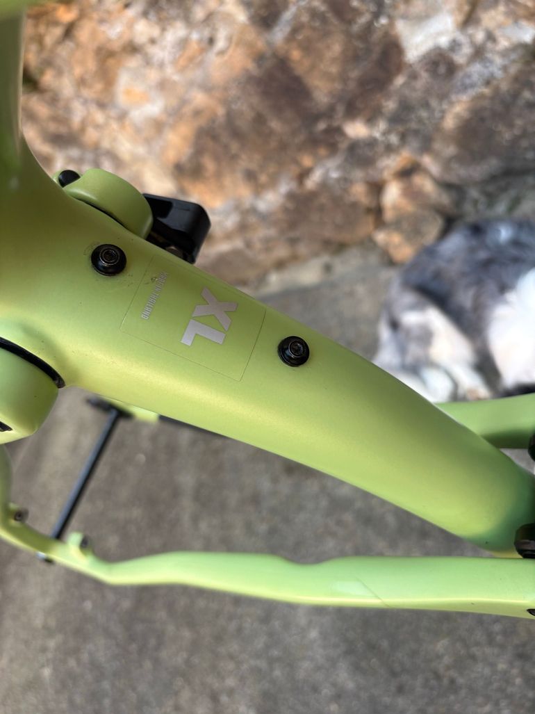Used Santa Cruz BLUR Frame / Carbon CC 2024 Frameset 2024 Mountainbike, Green, 29 — image 10 of 31