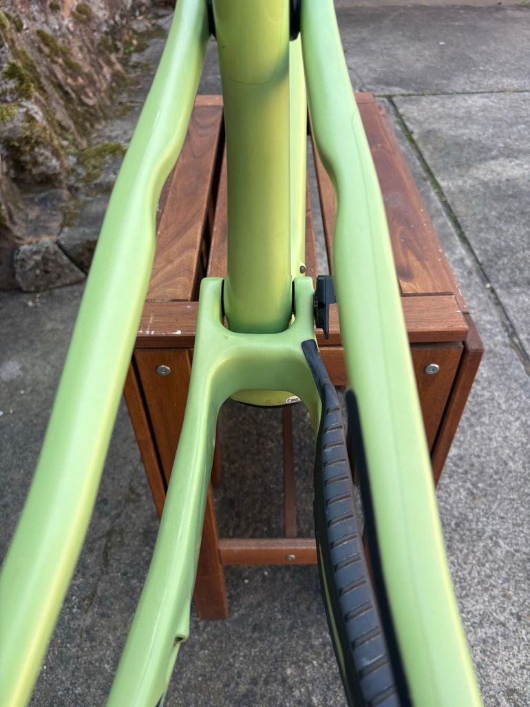 Used Santa Cruz BLUR Frame / Carbon CC 2024 Frameset 2024 Mountainbike, Green, 29 — image 3 of 31