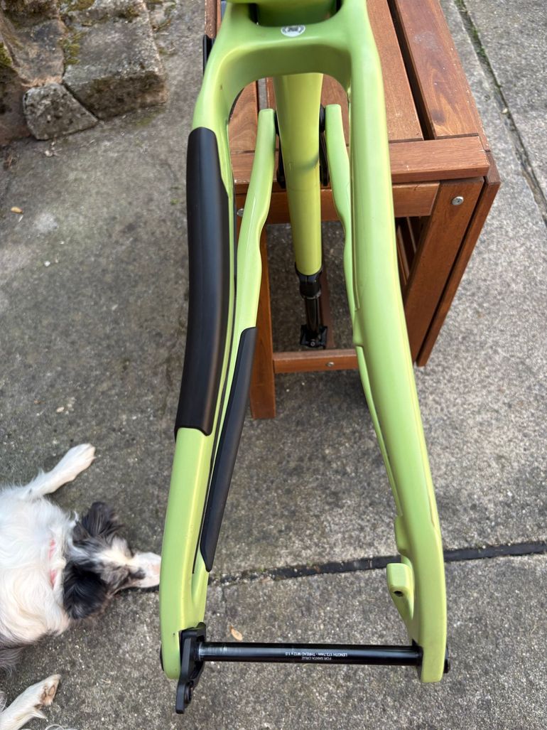 Used Santa Cruz BLUR Frame / Carbon CC 2024 Frameset 2024 Mountainbike, Green, 29 — image 11 of 31