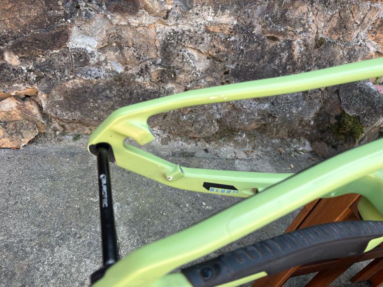 Used Santa Cruz BLUR Frame / Carbon CC 2024 Frameset 2024 Mountainbike, Green, 29 — image 21 of 31