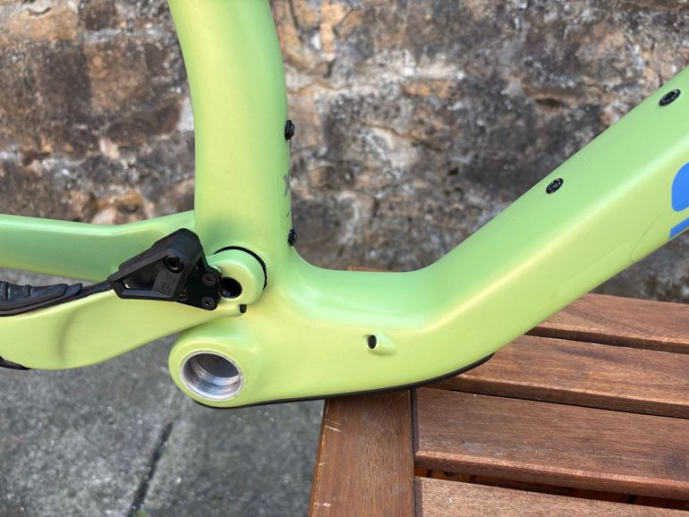 Used Santa Cruz BLUR Frame / Carbon CC 2024 Frameset 2024 Mountainbike, Green, 29 — image 23 of 31