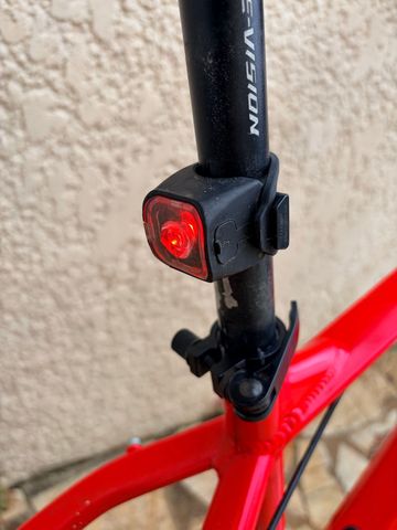 Used E-Vision VTT électrique E-Vision 27, 5” – RockShox – Bafang 250W – Shimano Altus – Hardtail 2021 Mountainbike, Red, 27.5 (650B) — image 10 of 13