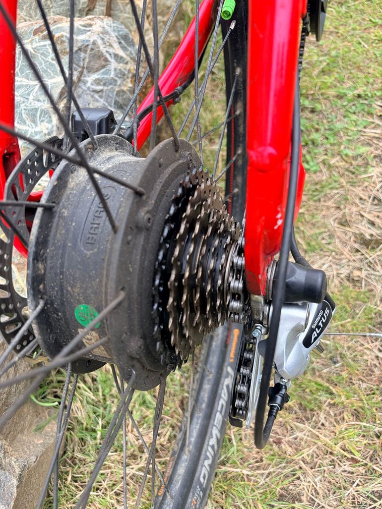 Tweedehands E-Vision VTT électrique E-Vision 27, 5” – RockShox – Bafang 250W – Shimano Altus – Hardtail 2021 Mountainbike — afbeelding 6 van 20