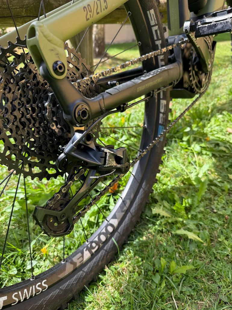 Used R RAYMON TrailRay E 11.0 2021 2021 Mountainbike, Green, 27.5 — image 3 of 15