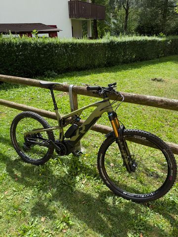 Used R RAYMON TrailRay E 11.0 2021 2021 Mountainbike, Green, 27.5 — image 2 of 15
