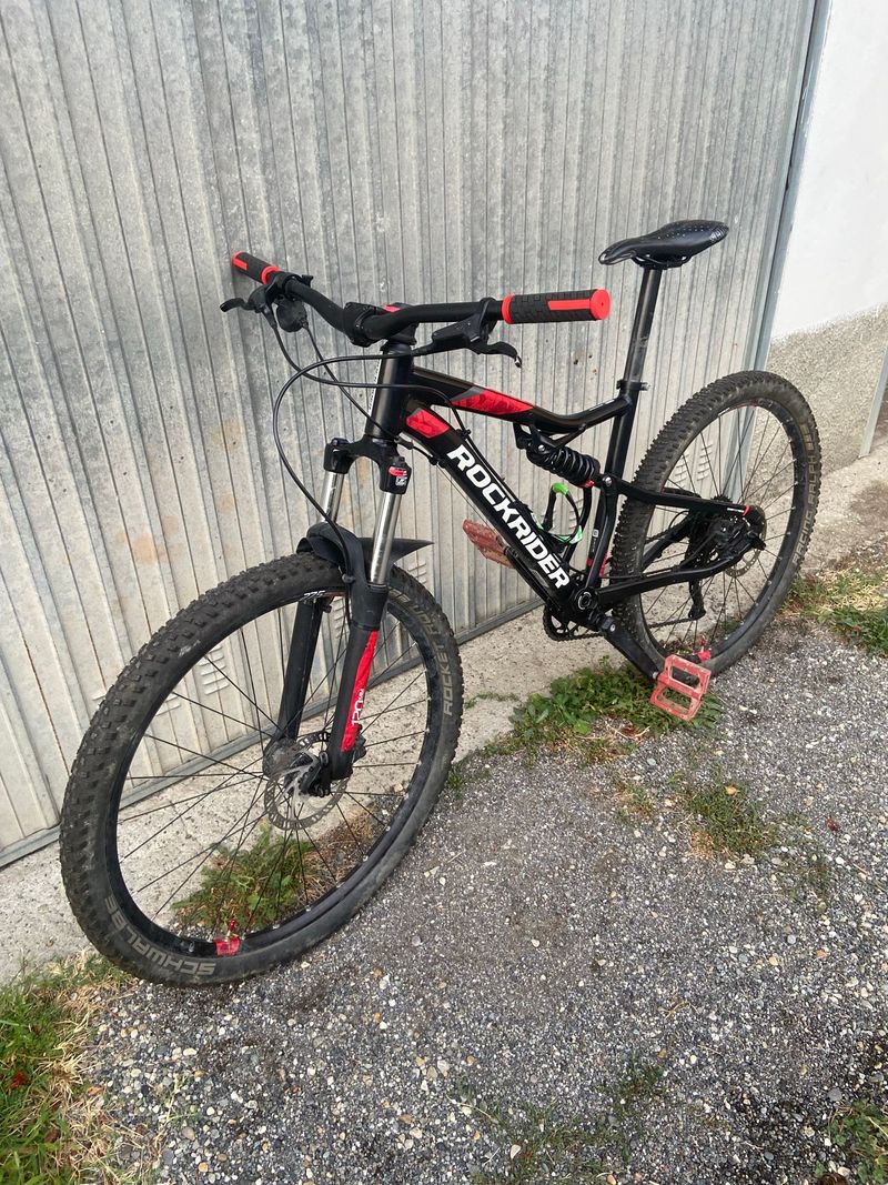 Used ROCKRIDER 27.5 Inch MOUNTAIN BIKE FULL SUSPENSION ST 530 2022 2022 MTB