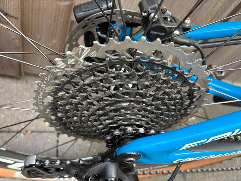 Used Specialized Epic SRAM X01 Eagle AXS 2020 Mountainbike, Blue — image 5 of 10