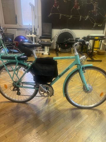 Used Bianchi E-Spillo Shimano GRX 2021 Road & Gravel, Green — image 2 of 4