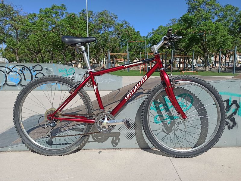 Tweedehands Specialized Rockhopper Shimano Acera 1998 MTB