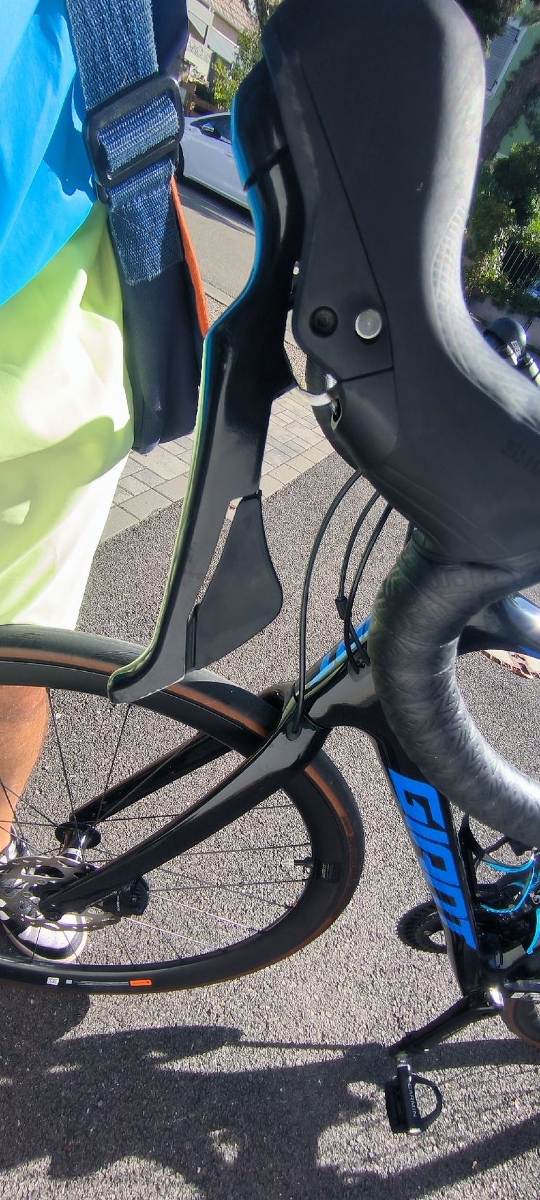Gebrauchtes Giant Defy Advanced Pro 3 2022 2022 Road & Gravel, Schwarz — Bild 6 von 7