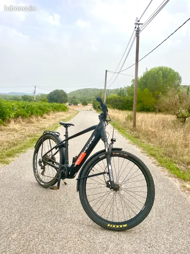 Rock Machine Storm E-Int 2023 Mountainbike de segunda mano, Negro — imagen 2 de 8