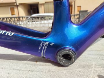 Used Spezzotto Custom Frameset 2021 Road & Gravel, Blue — image 4 of 6
