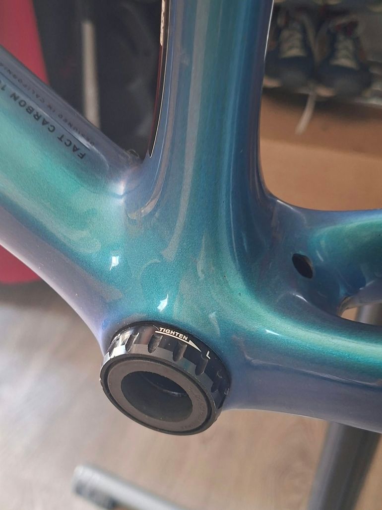 Gebrauchtes Specialized Tarmac SL7 Expert 2021 Frameset 2021 Road & Gravel, Blau — Bild 5 von 7