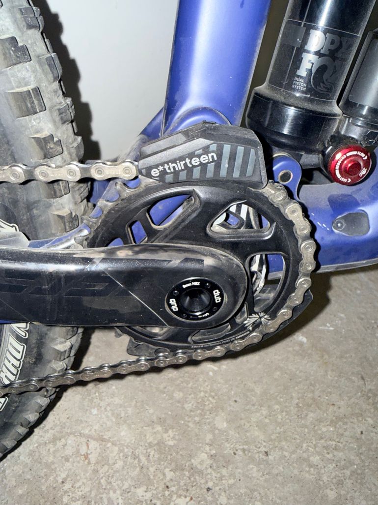 Used Canyon Strive CF 8.0 2019 2019 Mountainbike, Blue, 29 — image 2 of 11
