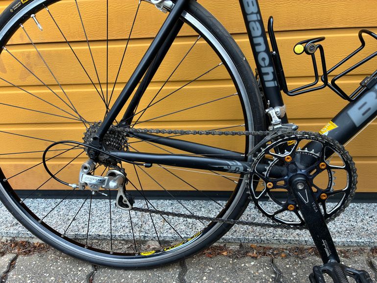 Used Bianchi Sprint Campagnolo Record 2003 Road & Gravel, Black — image 3 of 5