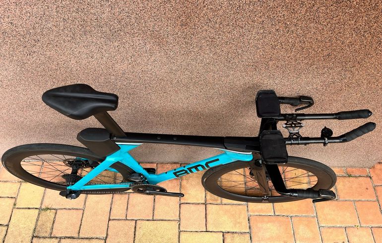 Used BMC Timemachine 01 DISC ONE 2022 2022 Road & Gravel, Blue — image 13 of 13