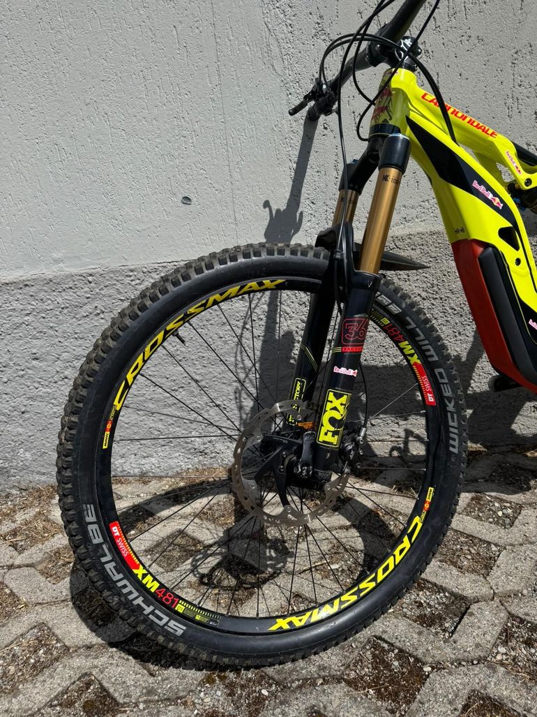 Cannondale Moterra LT 1 2018 2018 Mountainbike usato, Arancione — immagine 6 di 11