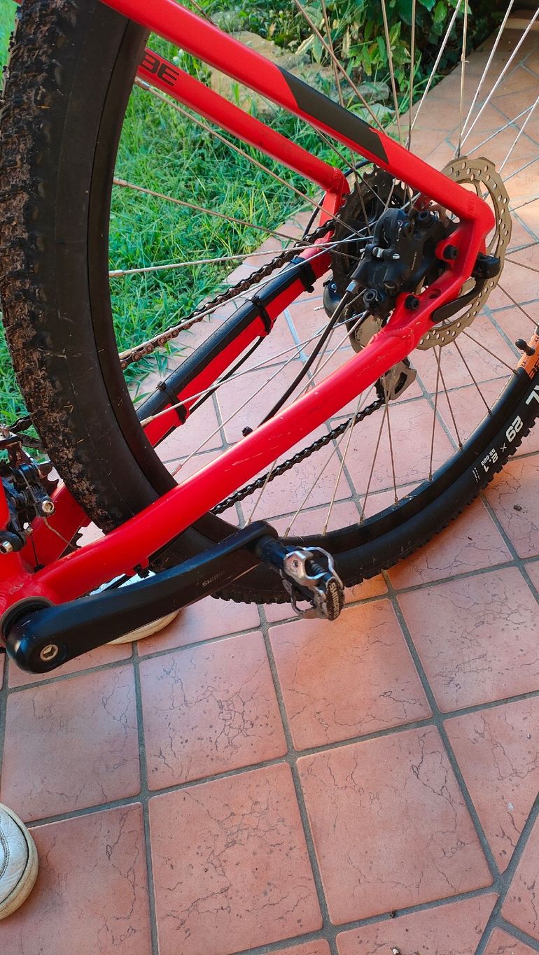 Gebrauchtes CUBE Aim Shimano Acera 2020 Mountainbike, Rot — Bild 5 von 8