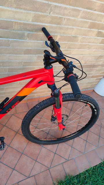 Gebrauchtes CUBE Aim Shimano Acera 2020 Mountainbike, Rot — Bild 4 von 8