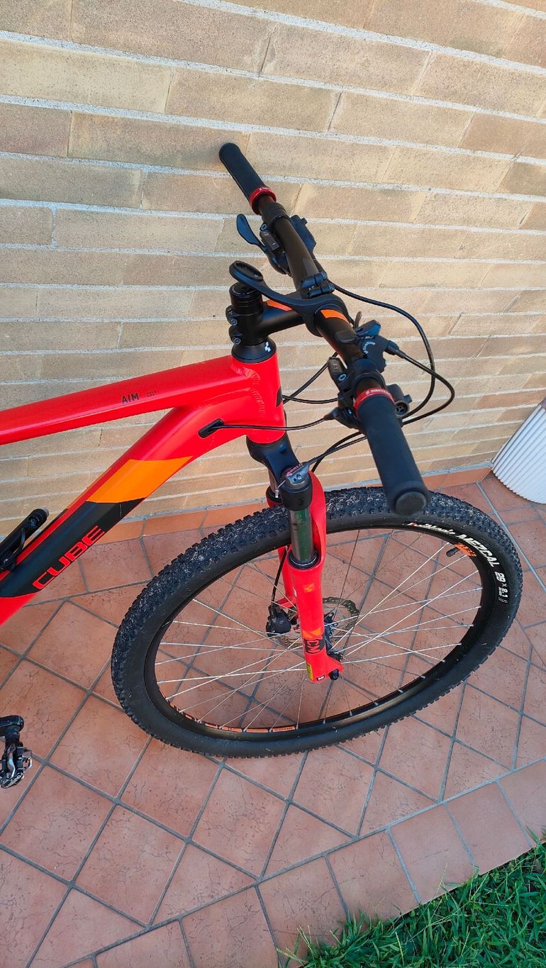 Gebrauchtes CUBE Aim Shimano Acera 2020 Mountainbike, Rot — Bild 4 von 8