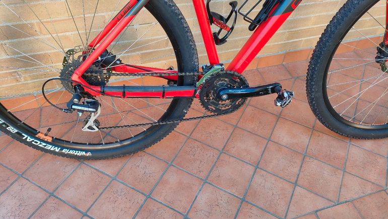 Gebrauchtes CUBE Aim Shimano Acera 2020 Mountainbike, Rot — Bild 7 von 8