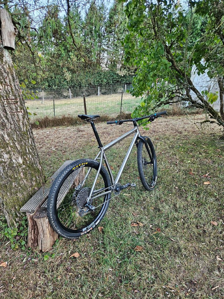 Gebrauchtes Sauvage Custom SRAM X01 Eagle 2022 Mountainbike, Hellgrau — Bild 5 von 11