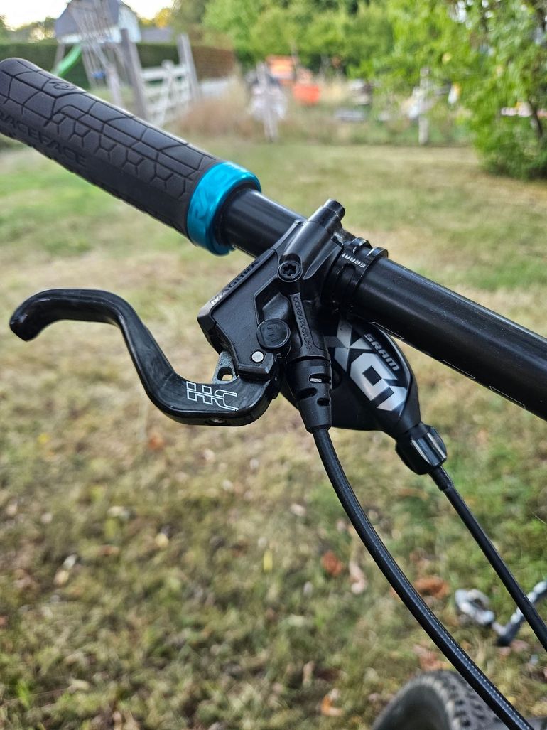 Gebrauchtes Sauvage Custom SRAM X01 Eagle 2022 Mountainbike, Hellgrau — Bild 6 von 11