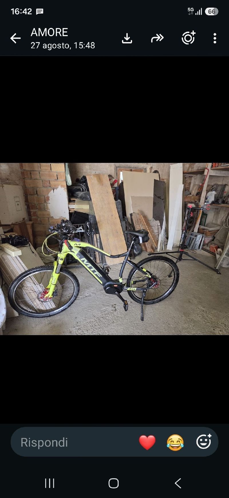 Used MTF E-BIKE Custom Shimano Dura Ace 2021 MTB