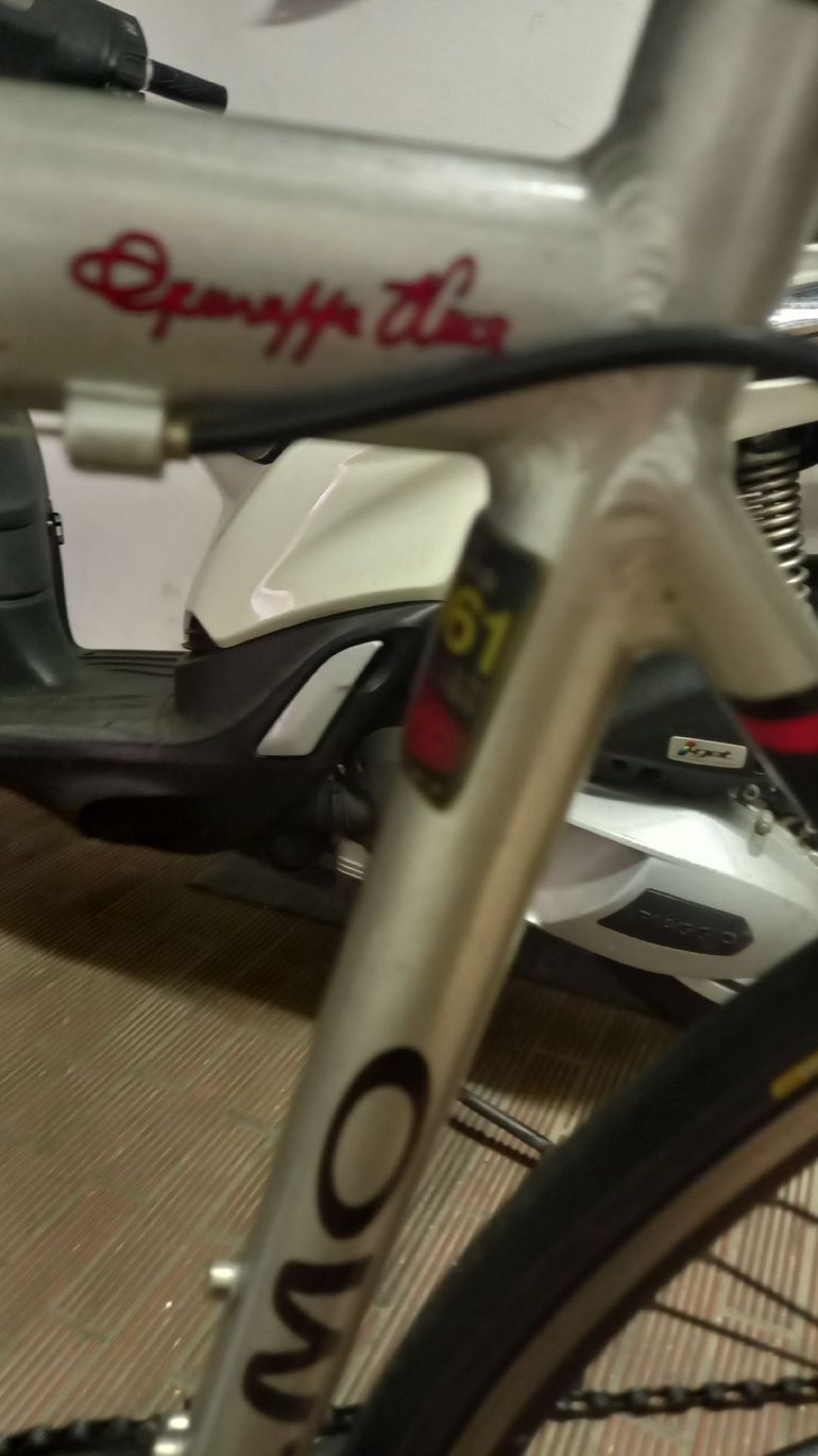 Used Olmo Competition Campagnolo Chorus 2000 Road & Gravel, Light Gray — image 2 of 11