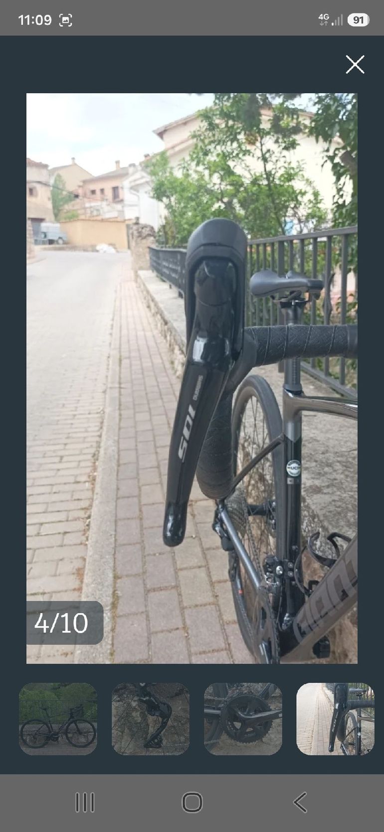 Used Giant Defy Advanced 1 2022 2022 Road & Gravel, Black — image 10 of 10