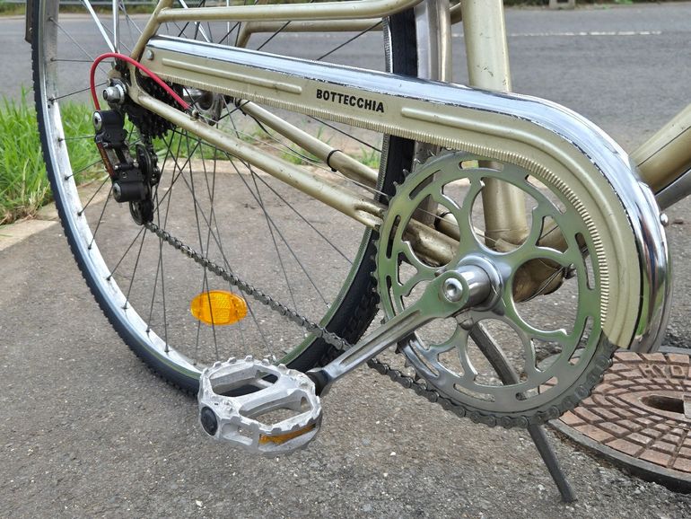Gebrauchtes Bottecchia Custom Simplex Vintage Youth, Hellgrau — Bild 9 von 12