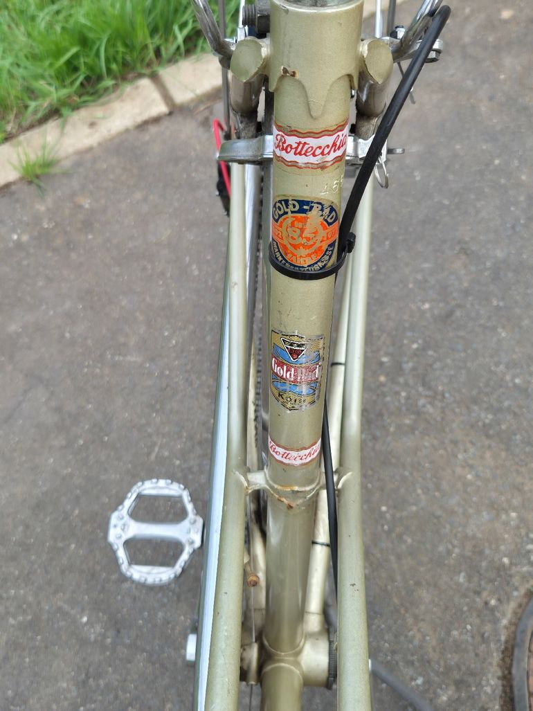 Gebrauchtes Bottecchia Custom Simplex Vintage Youth, Hellgrau — Bild 11 von 12