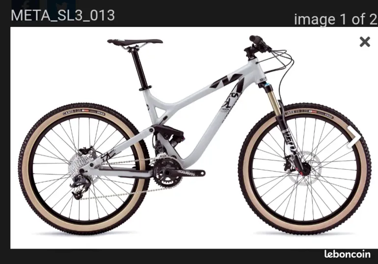 Brugt COMMENCAL META SL 3 2013 Mountainbike — billede 5 af 9
