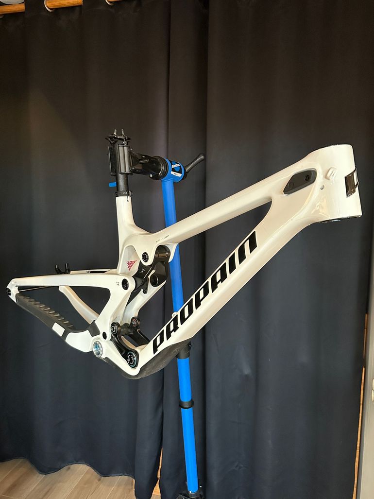 Used Propain Rage Frameset 2024 Mountainbike, White — image 2 of 14