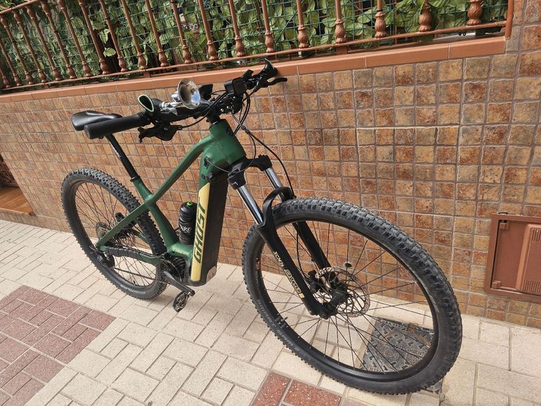 Used Ghost E-Teru Shimano SLX 2023 Mountainbike, Green — image 2 of 4