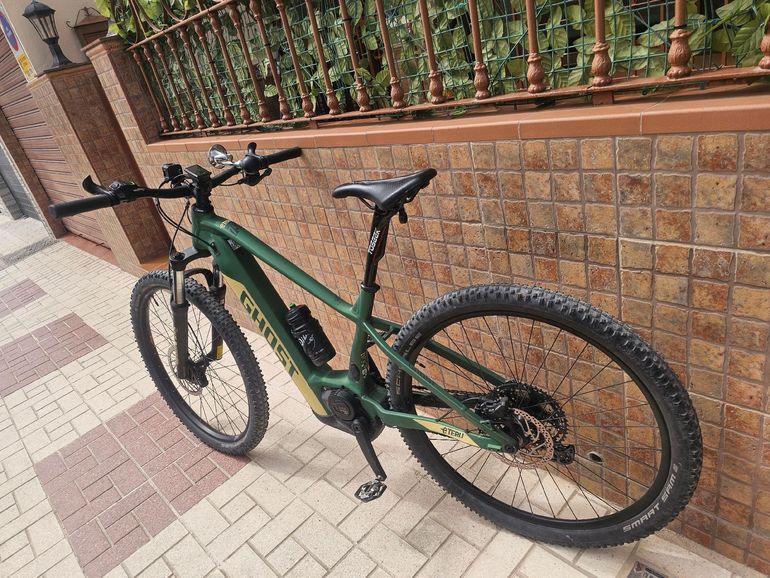 Used Ghost E-Teru Shimano SLX 2023 Mountainbike, Green — image 4 of 4