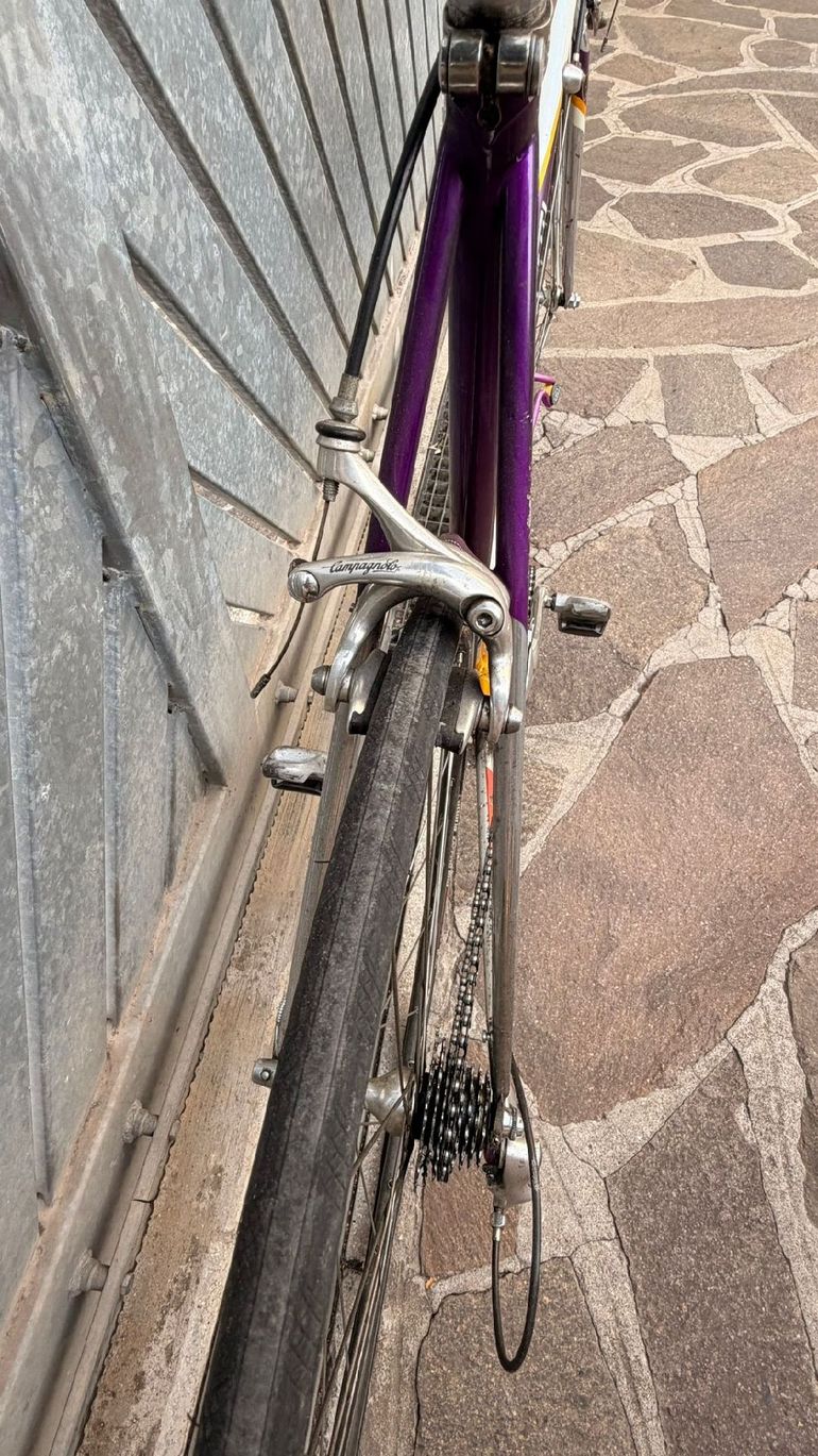 Lazzaretti Custom Campagnolo Super Record 1983 Road & Gravel d'occasion — image 2 sur 9