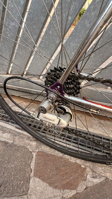 Lazzaretti Custom Campagnolo Super Record 1983 Road & Gravel d'occasion — image 8 sur 9