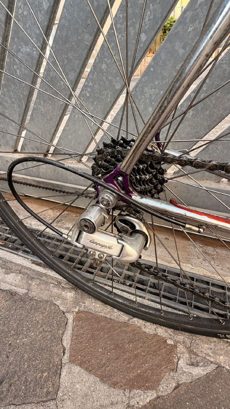 Lazzaretti Custom Campagnolo Super Record 1983 Road & Gravel d'occasion — image 8 sur 9