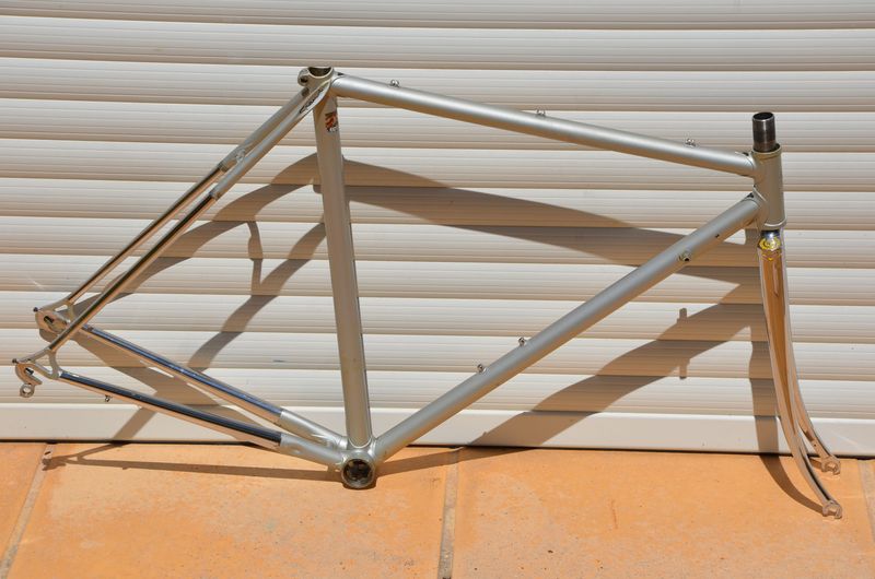 Used Grandis Vintage Grandis Special Campione Del Mondo Road Bike Frame And Fork, Made From Columbus SL Tubing. Frameset 1980 Road & Gravel