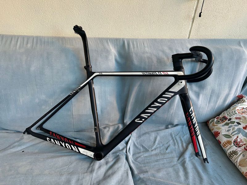 Canyon Ultimate Frameset 2015 Road & Gravel usato
