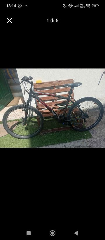Used B’TWIN Custom Shimano Dura Ace scrivetemi se volete acquistarla 200€ trattabili 2009 Mountainbike, Black — image 2 of 4