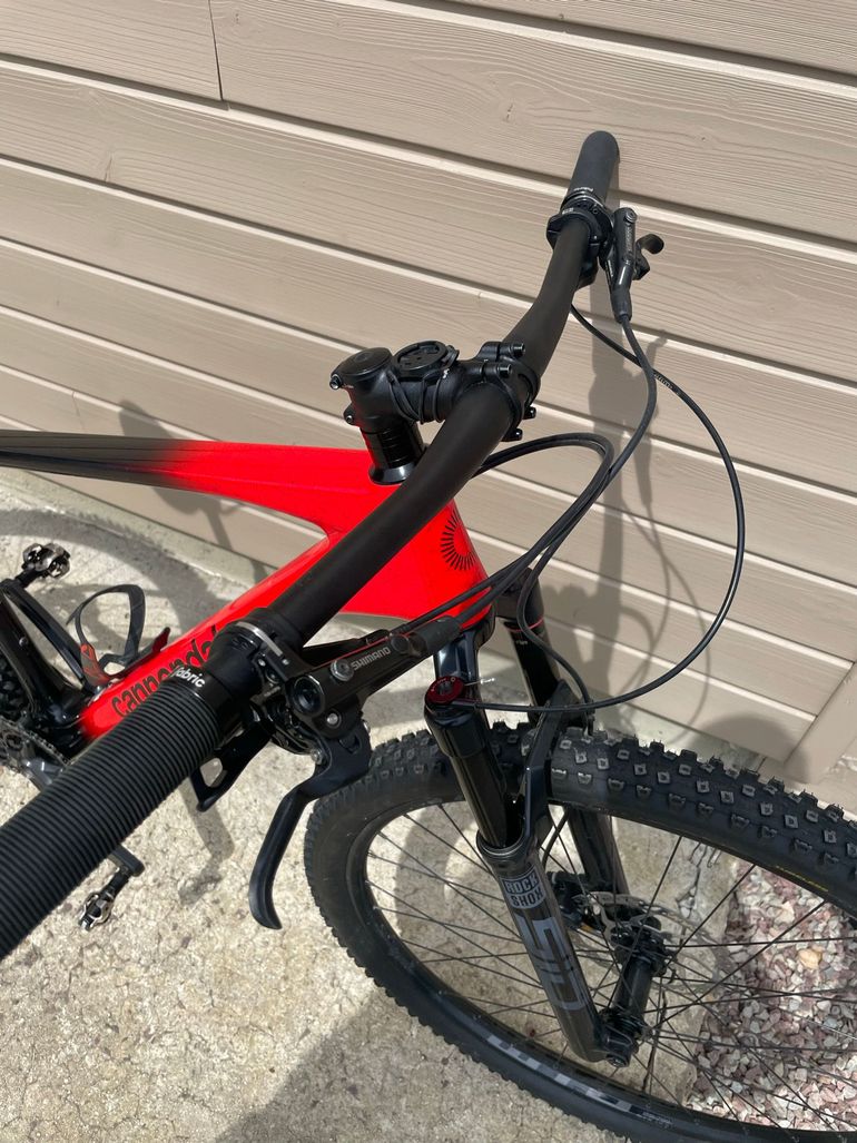 Gebrauchtes Cannondale Scalpel HT Shimano Deore XT 2024 Mountainbike, Rot — Bild 7 von 8