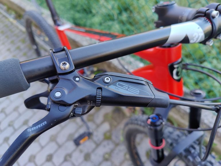 Used Titici Custom SRAM X0 2020 Mountainbike, Red — image 7 of 8