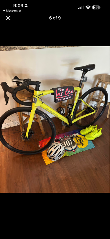 Used BMC Roadmachine FOUR 2023 2023 Road & Gravel, Orange — image 1 of 7