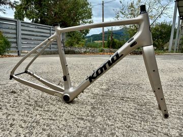 Used Kona Libre Frameset 2021 2021 Road & Gravel, Light Gray — image 1 of 7