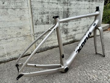 Used Kona Libre Frameset 2021 2021 Road & Gravel, Light Gray — image 4 of 7