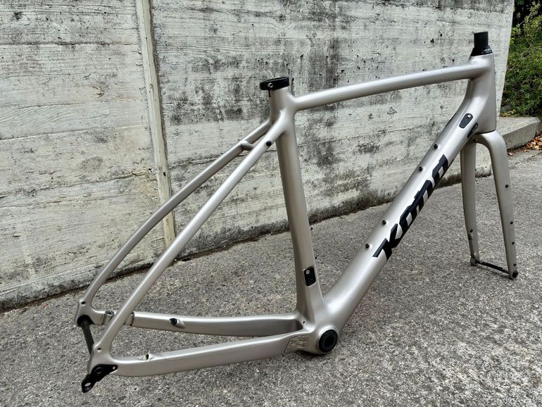 Used Kona Libre Frameset 2021 2021 Road & Gravel, Light Gray — image 4 of 7
