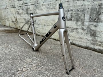 Used Kona Libre Frameset 2021 2021 Road & Gravel, Light Gray — image 3 of 7
